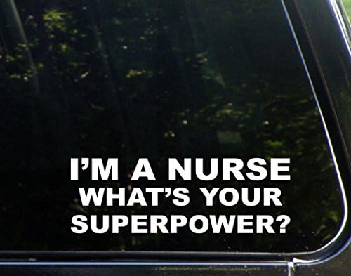 İşaret Deposu Ben Hemşireyim Süper Gücün nedir? 9 İnç