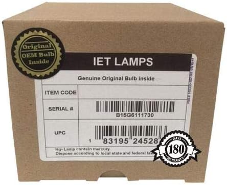 IET Lambaları-Orijinal Orijinal Yedek Ampul / lamba için OEM Konut ile PANASONIC PT-EW650, PT-EW650L Projektör (Güç