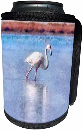 3dRose Flamingo Grace, Güzellik Sulu Boyasından Daha Fazla Etkiye Sahiptir - Şişe Sargısını Soğutabilir (cc-361107-1)