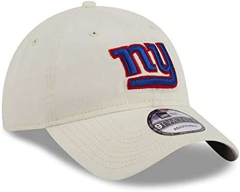 Yeni Dönem Erkek Kremi New York Giants Core Classic 2.0 9 Yirmi Ayarlanabilir Şapka