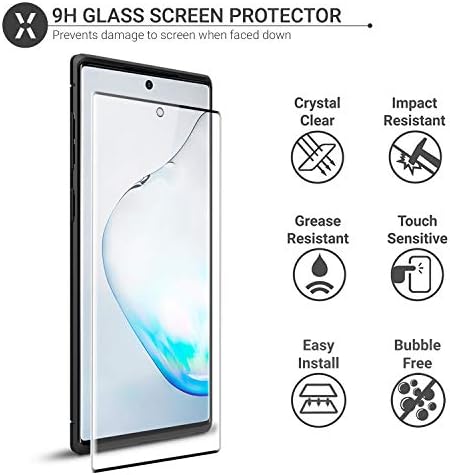 Ekran Koruyucu ile Samsung Galaxy Note 10 Kılıf için Olixar-360 Tam Vücut Kapsama Sert PC-Çift Katmanlı Sağlam Ağır