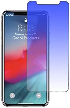 Gadol Anti Mavi Temperli Cam Ekran Koruyucu için Uyumlu iPhone X, iPhone Xs ve iPhone 11 Pro (1 Paket)