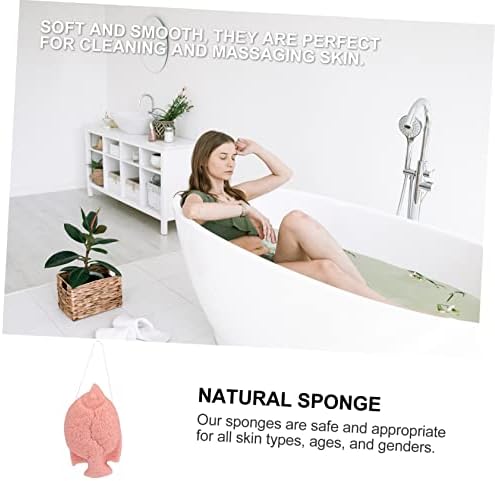 DOITOOL Süngerleri Banyo Vücut Sökücü Yüz Banyo Fırçalayın Temizlik Malzemeleri Puf Pul Pul Dökülme Kızlar Pembe Duş
