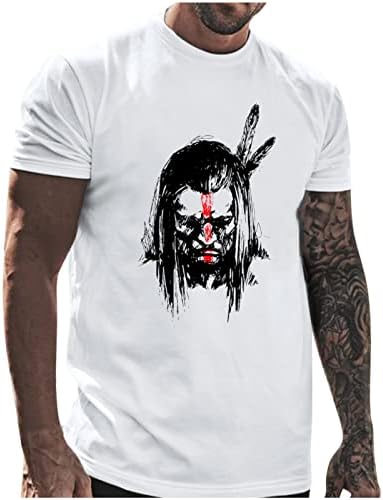 XXBR Yaz erkek t-shirtleri Kısa Kollu, Sokak Yerli Grafik Baskı Crewneck Tee Üstleri Rahat Düzenli fit Tshirt