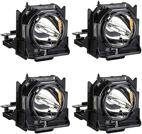 panasonıc ET-LAD10000F / ET-LAD10KF Quad-Pack Projektör Lambası Dekain (Orijinal Panasonıc Ampul İçinde)