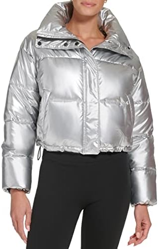 DKNY Kadın Spor Kapşonlu Roebling Polar Ceket