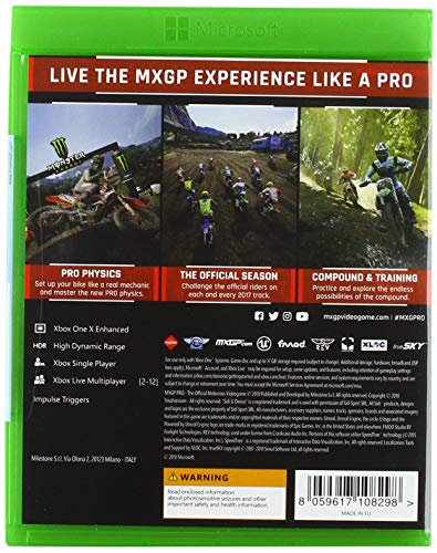 MXGP Pro Resmi Motokros Video Oyunu (Xbox One)