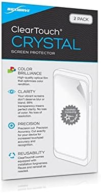 BoxWave Ekran Koruyucu ile Uyumlu Plura PBM-232-3G-ClearTouch Kristal (2'li paket), HD Film Cilt Kalkanları Çizilmelere