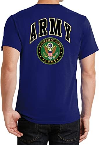 Serin Gömlek ABD Ordusu mühür T-Shirt ön ve Arka satın alın