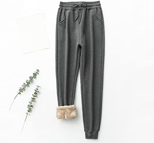 Sweatpants Pantolon Uzun Tutmak Cepler ile Renk Artı Kadife Rahat Katı Kış Sıcak Ter Pantolon Kadın Rahat Artı Boyutu