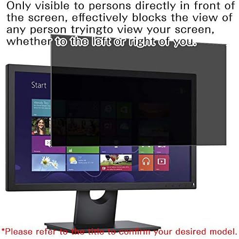 Synvy ekran koruyucu koruyucu ile Uyumlu EIZO ColorEdge CS2740-XBK 26.9 Ekran Monitör Anti Casus Filmi Koruyucuları