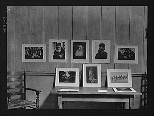 Tarihselfindings Fotoğraf: Sergi, Arnold Genthe Fotoğrafları, Lonca Salonu, Doğu Hampton, Long Island, 1933