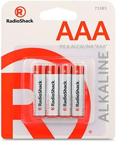 RadioShack AAA Alkalin Piller-4'lü Paket