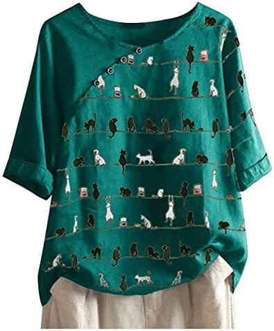 Kısa Kollu Moda Rahat Gevşek Fit Tişörtü Kadın T-Shirt Kare Boyun Çizgili Klasik Yaz Nefes