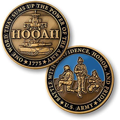 ABD Ordusu Hooah Mücadelesi Coin