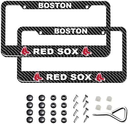 Plaka çerçevesi için Uyumlu Boston Red Sox, Karbon Fiber