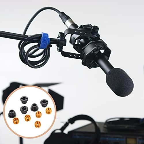 Milisten kamera tripodu Ortak Tutucu 10 adet mikrofon standı Mikrofon dişli vida Adaptörü Mikrofon Standı Adaptörü