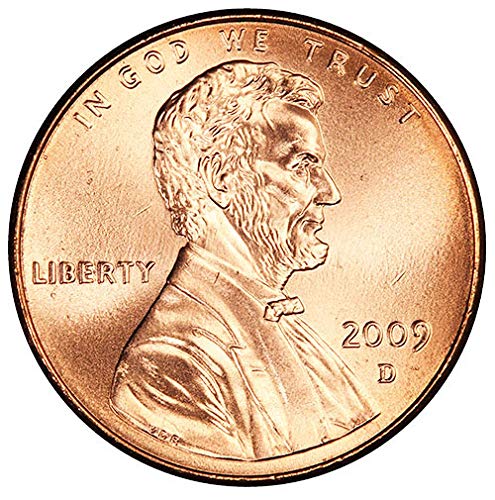 2009 D Saten Kaplama Biçimlendirici Yıllar Lincoln Bicentennial Cent'in Seçimi Dolaşımsız ABD Darphanesi