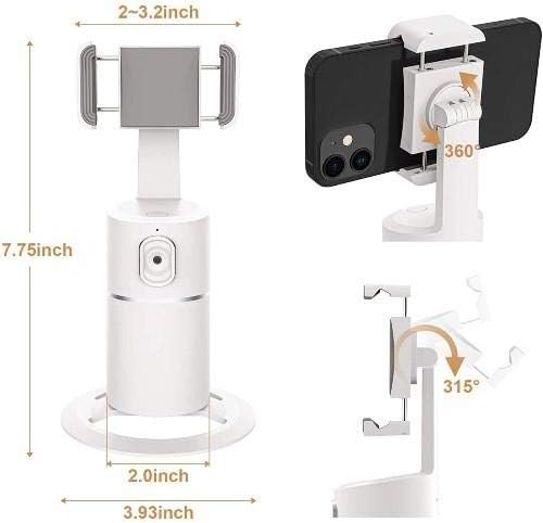 Motorola Moto G82 - PivotTrack360 Selfie Standı ile Uyumlu BoxWave Standı ve Montajı, Motorola Moto G82 için Yüz İzleme