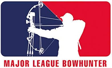EW Tasarımlar Major League Bowhunter Sticker Çıkartma Vinil Yay Ok Oyun Avcısı TAMPON çıkartması vinil yapışkan Araba