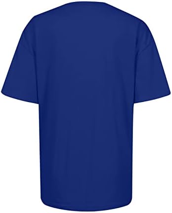 Sonbahar Yaz Bluz T Shirt Bayanlar Kısa Kollu Giyim Ekip Boyun Pamuk Grafik Komik Artı Boyutu Tee 3J 3J