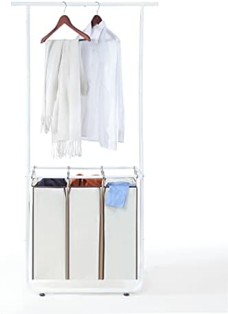Asma Çubuklu SunnyPoint Klasik Kompakt Çamaşır Sıralayıcısı (Kompakt, Beyaz)