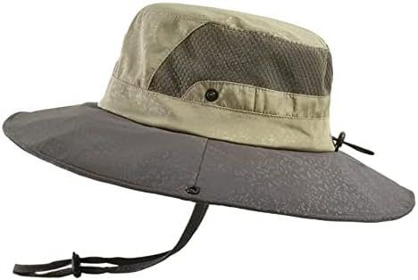 Katlanabilir Rahat erkek kapüşonlu Halat Plaj siperlikli şapka Günbatımı Açık Gölge Kova Kapaklar Şapka Dağcılık Balıkçılık