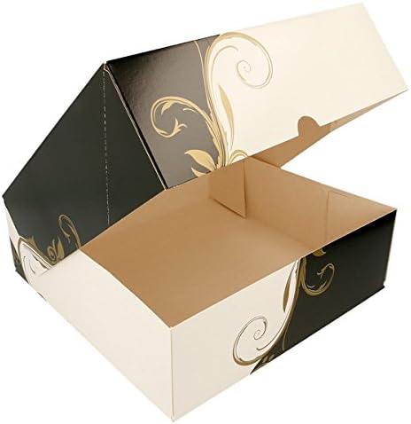 Kutuda Penceresiz Garcia de Pou Pastası, Karton, Beyaz, 23 x 23 x 7,5 cm