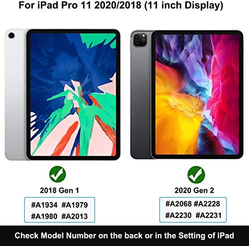 ıPad Pro 2021 11 inç Kılıf, iPad Pro 11 inç 2. Nesil Kılıf 2020, iPad Hava 2020 10.9 Kılıf, APOLL Otomatik Uyandırma