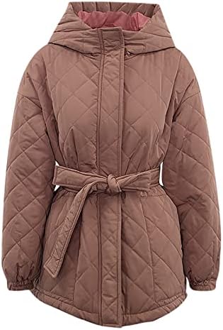Kadın Kapşonlu Pamuk Ceket Moda Kış Sıcak Büyük Boy Aşağı Parka Ceket Gevşek Fermuar Uzun Kollu Dış Giyim Palto