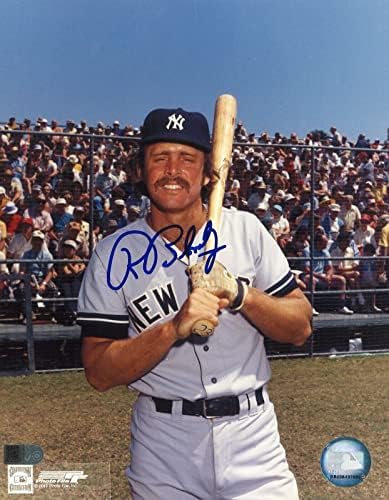Ron Blomberg İmzalı 8x10 Fotoğraf New York Yankees AIV AA21342 - İmzalı MLB Fotoğrafları