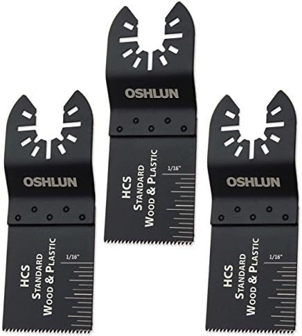 Oshlun MMC - 0303 Standart HCS Salınan Aracı Bıçak Hızlı Fit Çardak Standart ve Hızlı Değişim Araçları, 1-1/3 İnç,
