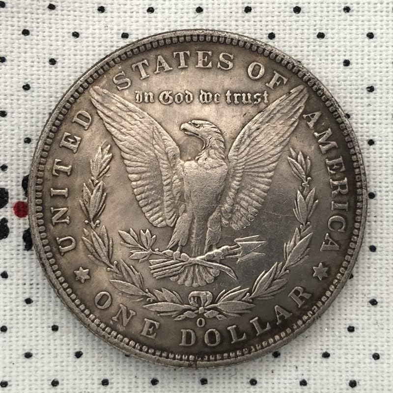 QİNGFENG 38mm Antik Gümüş Dolar Sikke Amerikan Morgan Serseri Sikke 1895O Zanaat 90