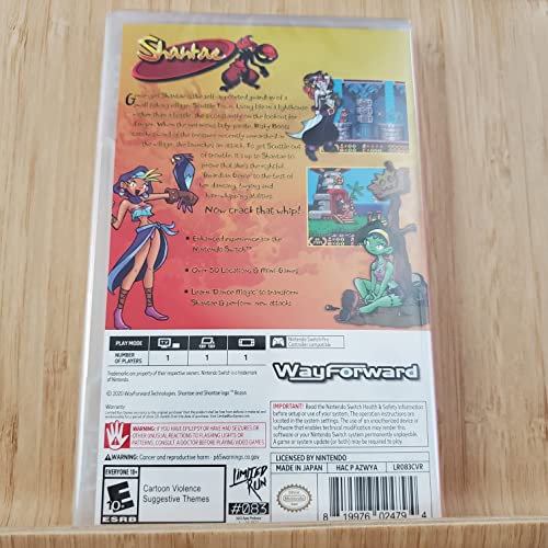 Shantae-Nintendo Anahtarı