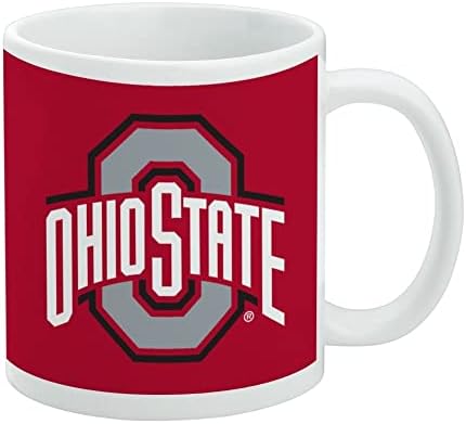 GRAFİK ve DAHA Ohio State Üniversitesi Birincil Logo Seramik Kahve Kupa, Yenilik Hediye Kupalar için Kahve, Çay ve