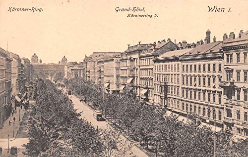 Grand Hotel, Karninerring Karniner Ring Avusturya Kartpostalı