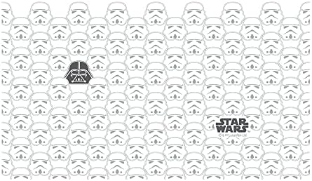 Star Wars Troopers & Vader Tekrar 17 oz Paslanmaz Çelik Su Şişesi, 17 Ons, Çok Renkli