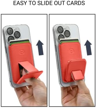 Kickstandlı Beaverr Manyetik Kart Cüzdanı, MagSafe ile Uyumlu, iPhone 14 Pro Max/14 Pro / 14 / 14 Mini, iPhone 13
