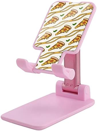 Peynir Pizza Cep Telefonu Standı Katlanabilir Tablet Tutucu Ayarlanabilir Cradle Masaüstü Aksesuarları Masa