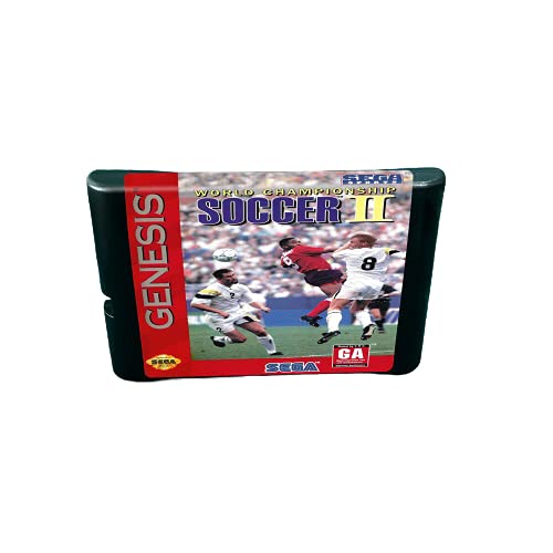 Adıtı Dünya Şampiyonası Futbol 2-16 bitlik MD Oyunları Kartuş Genesis MegaDrive Konsolu İçin (ABD, AB Durumda)