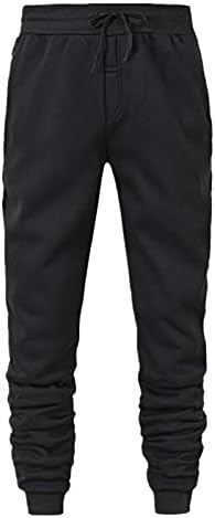 DIYAGO Jogger Erkekler Moda Rahat Şık Rahat Pantolon Düzenli Fit Pantolon Egzersiz spor pantolonlar Sweatpant Koşu
