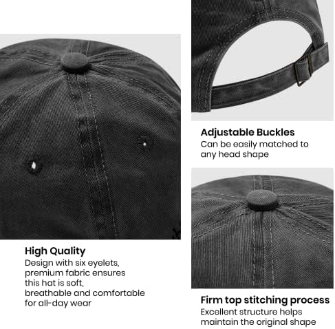 Pranboo ® 10 Paket Toplu Özel Şapka / Şapka, Nakış / Baskı Metni ve Logosu, Snapback Kamyon Şoförü Baba Şapkası