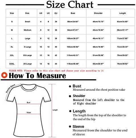T Shirt Kadınlar için Aşk Kalp Baskı Üst Grafik Tee Rahat Kısa Kollu Üst Roman Katı Klasik Temel Tees Bluzlar