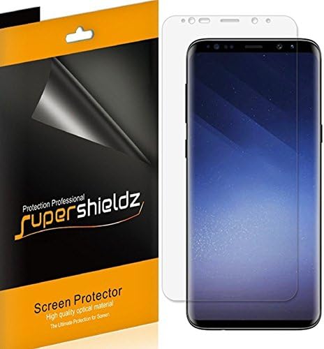 Supershieldz (2 Paket) Samsung Galaxy S9 Ekran Koruyucu için tasarlanmış, (Tam Kapsama) 0.23 mm, yüksek Çözünürlüklü