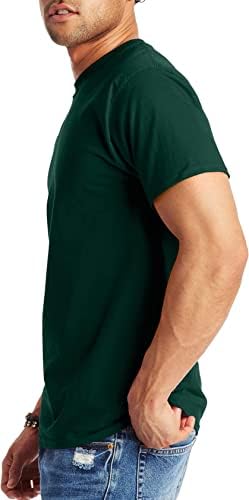 Hanes Erkek Kaslı Kısa Kollu Tişört Değer Paketi (2'li Paket) (Uzun Boylu Mevcuttur)